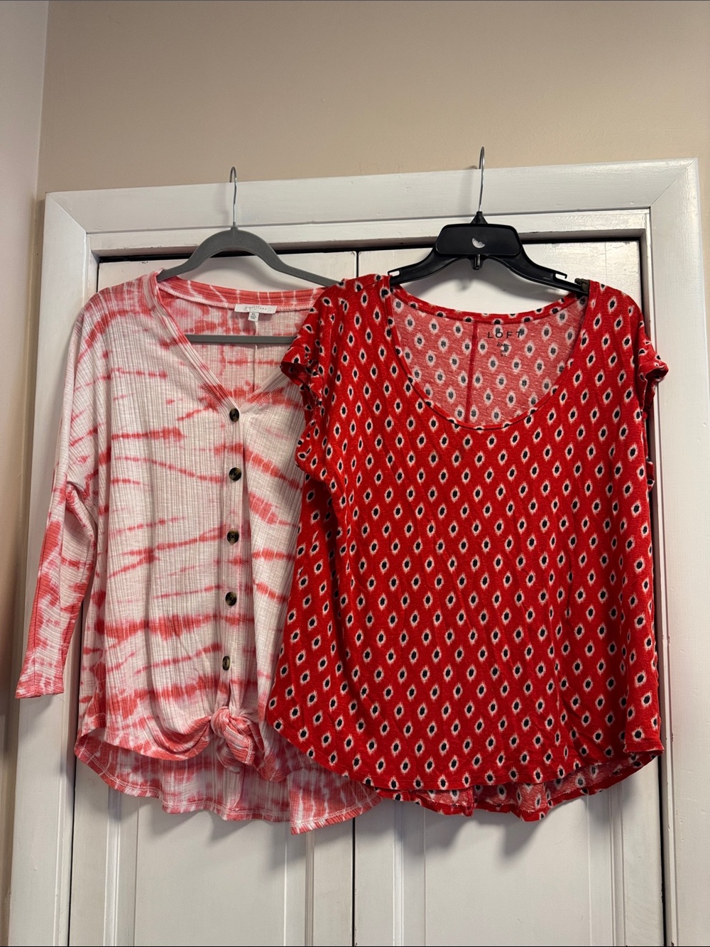 Both tops for $15